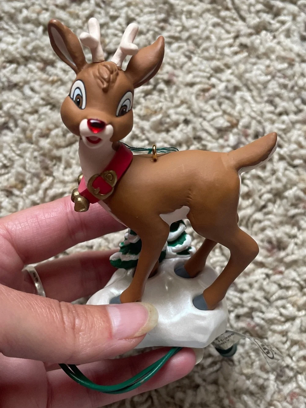 Hallmark Keepsake Ornament Club Rudolph the Red-Nosed Reindeer Light Ornament